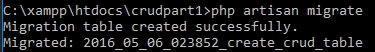 cmd laravel